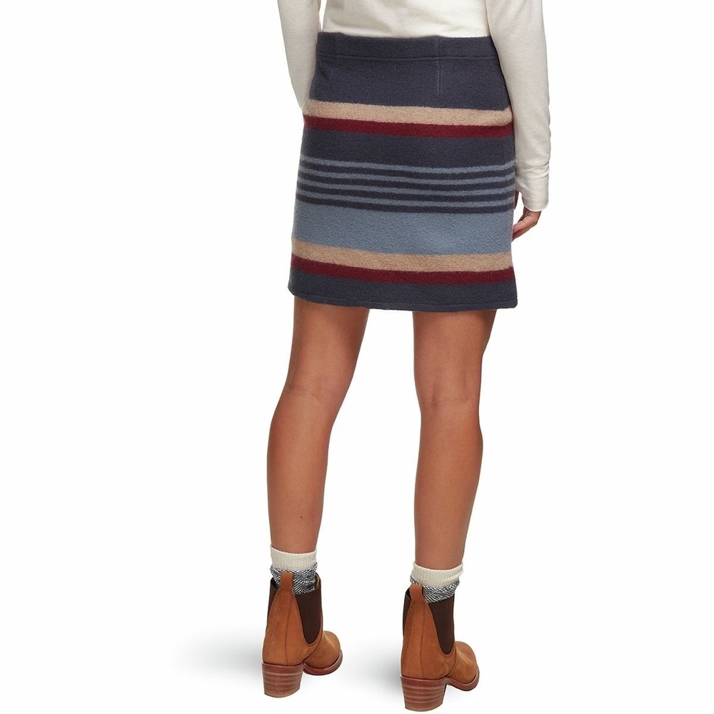 Toad & Co Heartfelt Sweater Mini Skirt Merino Wool Whimsigoth Grunge Size M d